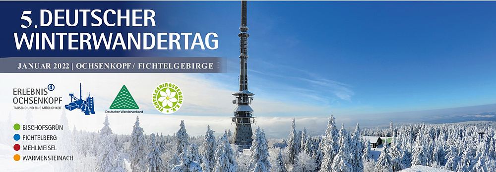 Schnee Zu Weihnachten 2022 Bayern Winter erleben Erlebnis Ochsenkopf im Fichtelgebirge Bayern